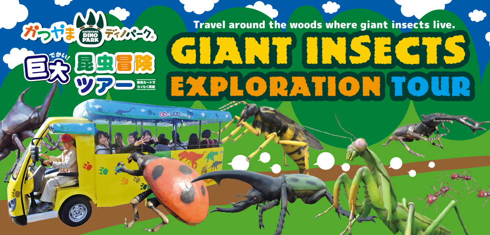 Giant Insects Exploration Tour